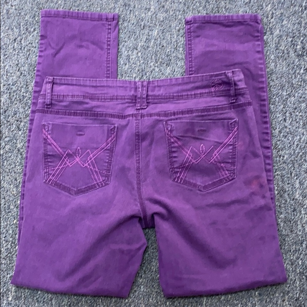Cute purple jeans